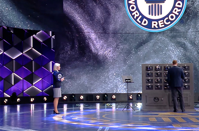 Nelson on the Lo Show dei Record stage