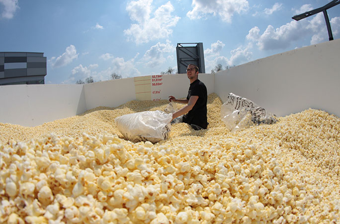 largest box of popcorn