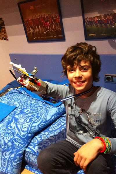 David as a child