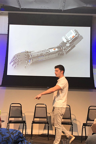 David presenting at NASA
