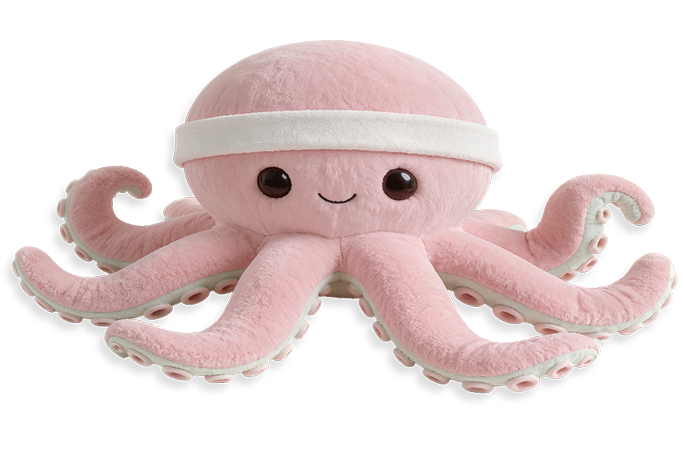 Octoplush plushie 