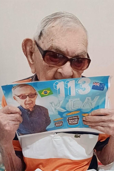 Joao's birthday message for Ken