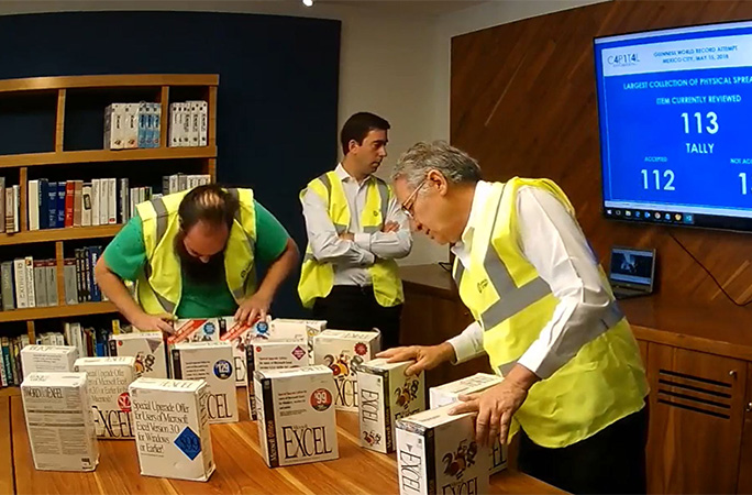 the collection being counted