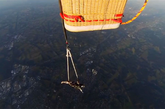 Marlene performing her act