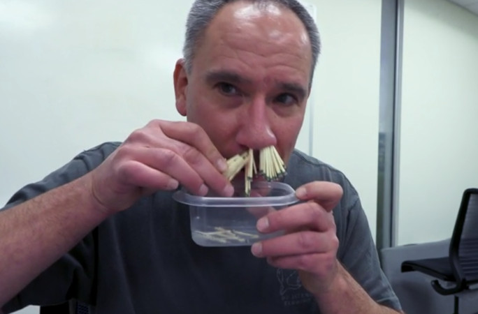 Scott taking the matches out