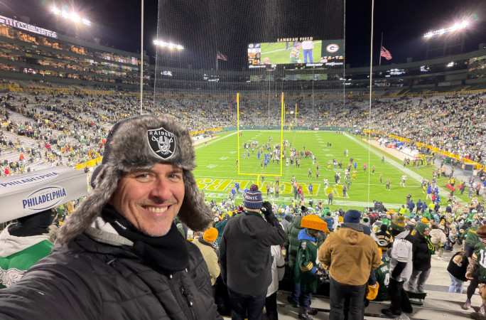 Inside Lambeau field