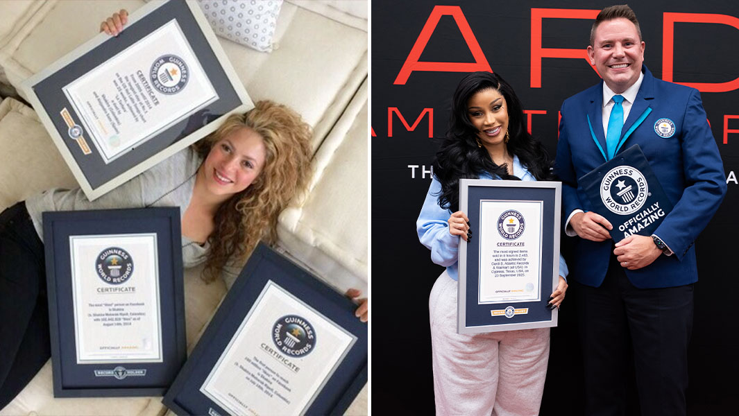 Latin women with Guinness World Records titles