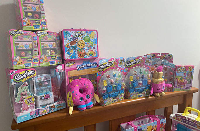 some of the Shopkins collection