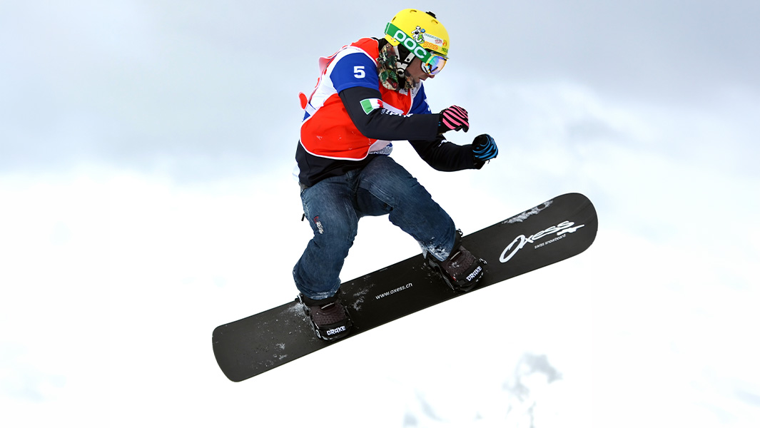 split image of Johannes Høsflot Klæbo and Emanuel Perathoner 