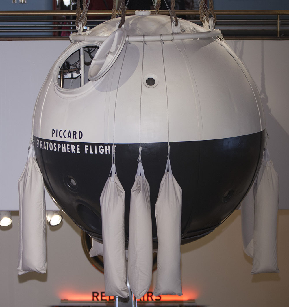 The gondola of the Century of Progress balloon