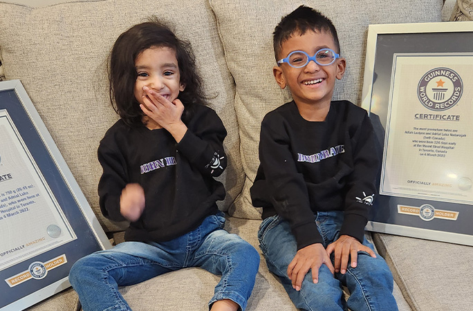 the prem twins laughing