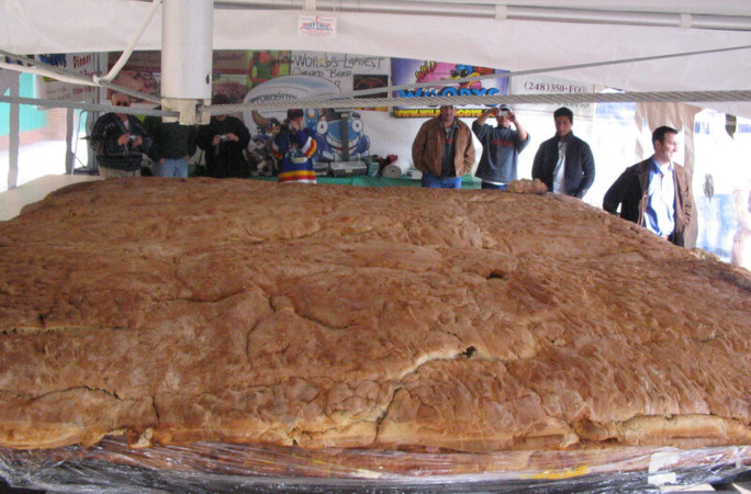 The largest sandwich