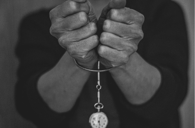 Generic image of Two hands cuffed together