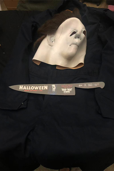 a Michael Myers costume