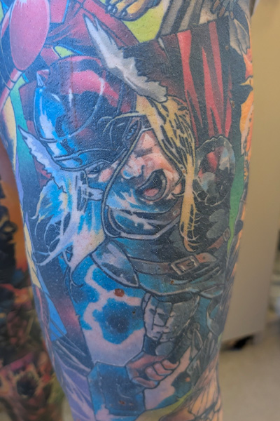 The Thor tattoo