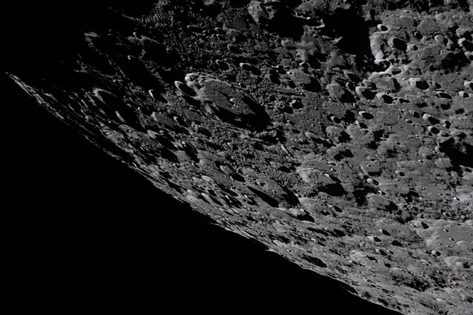 The moon upside down