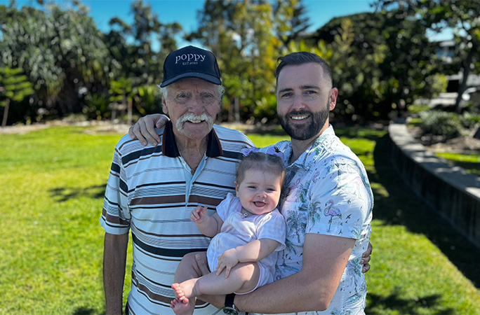 Charles, Isla and Ashley