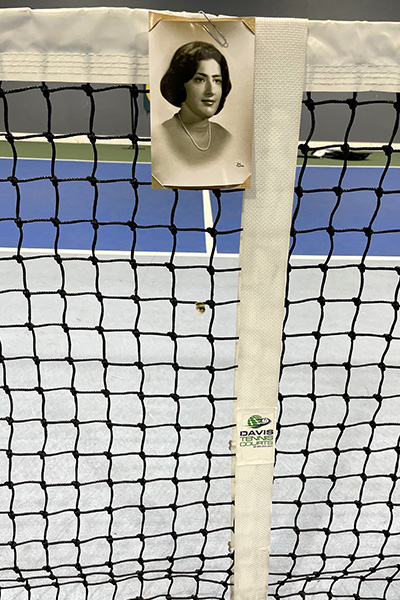 rossetti-brothers-pickleball-volley-rally-with-photo-of-their-lat-mum-angelina-on-the-net