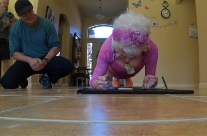 Front view of Suzannah during the attempt