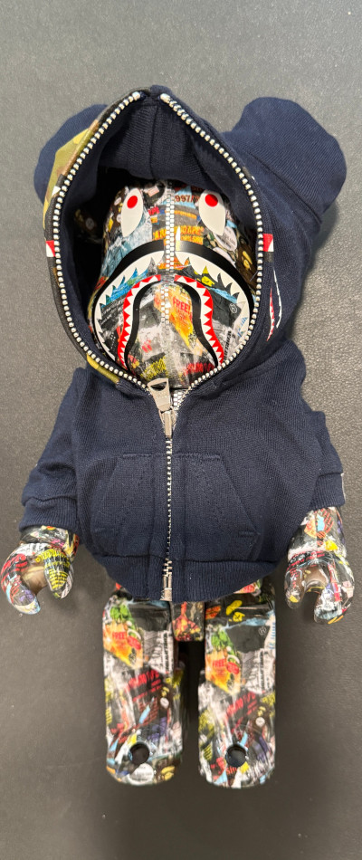 Daniel's BAPE artwork Bearbrick