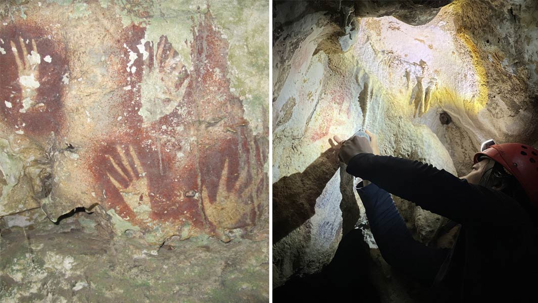 Oldest cave art header image Dr. Adhi Agus Oktaviana