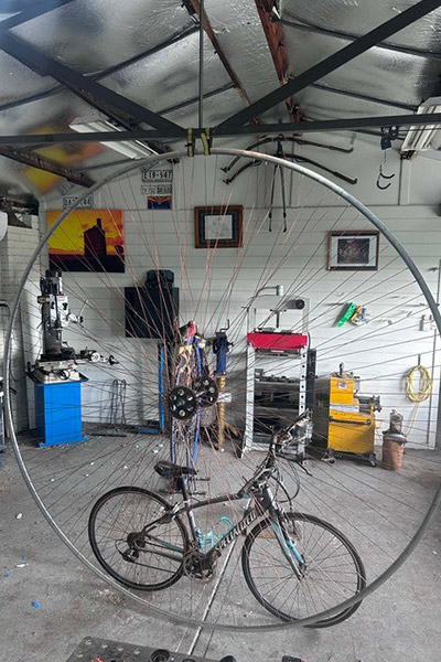 largest-penny-farthing-under-construction-in-the-workshop-of-dan-bolwell-in-australia