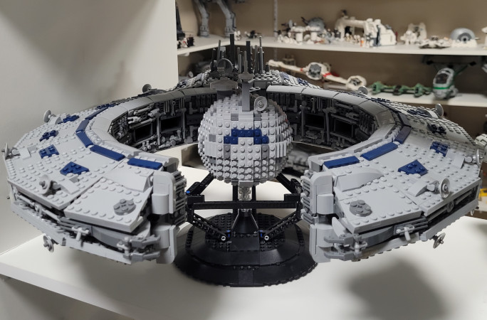 Fred's Death Star LEGO set