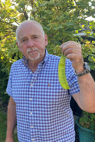 longest pea pod with grower graham barratt in 2025