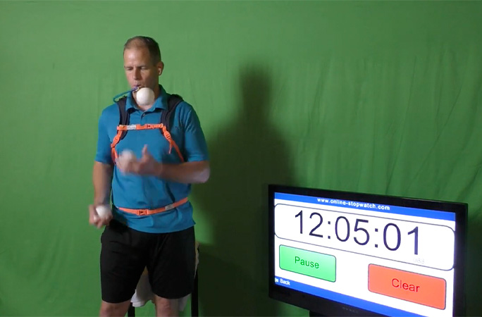 David juggling