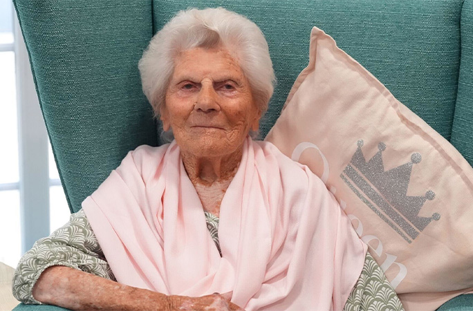 Ethel at age 116