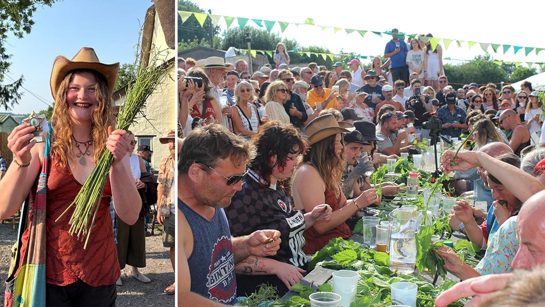world-stinging-nettle-eating-championship-2025-female-champion-and-mid-contest
