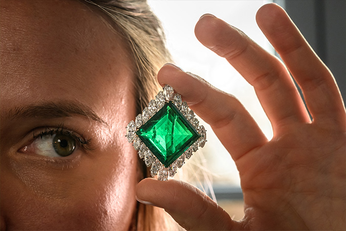 most expensive emerald sold at auction