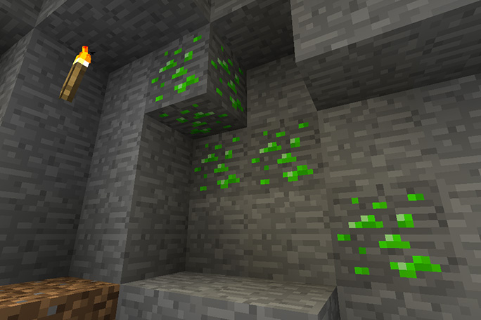 emerald ore minecraft