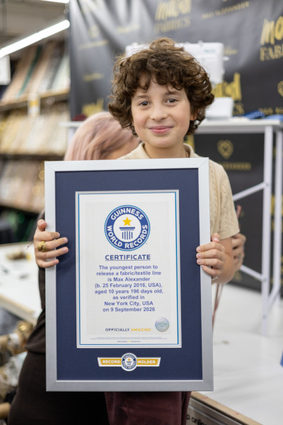 Max holding his new GWR certificate