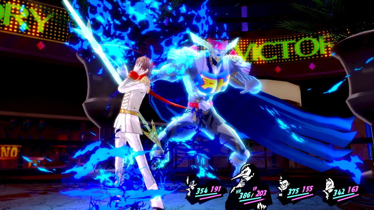 Persona 5 battle