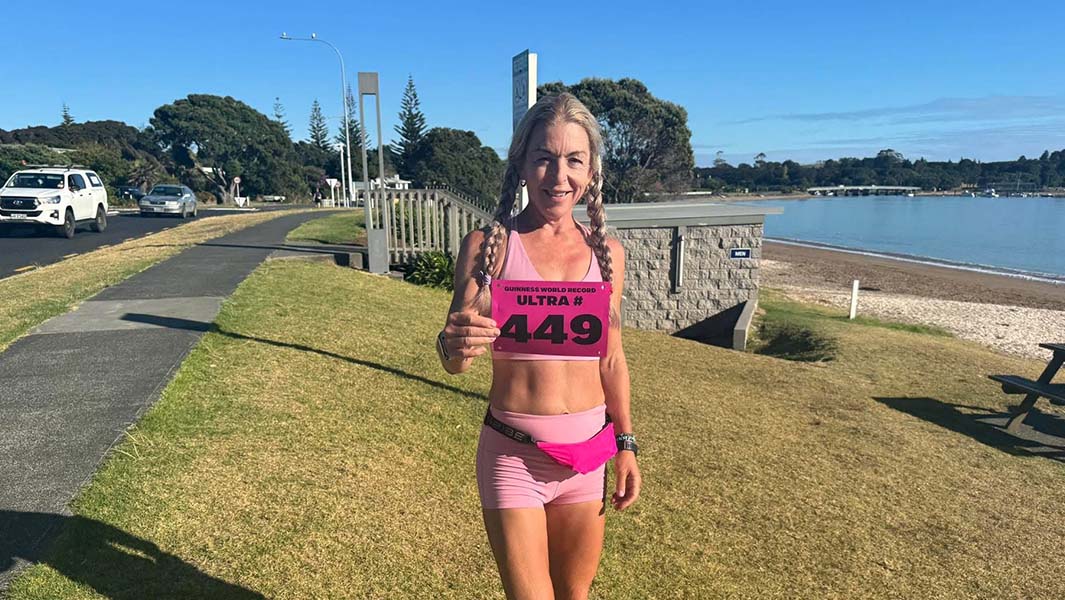 Pictures of Shannon on her runs