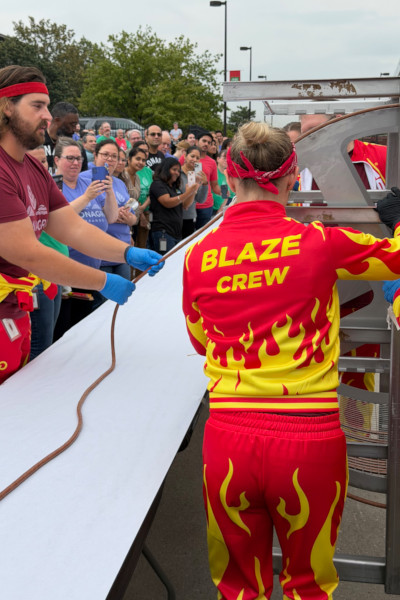 Blaze Crew pulling out the Slim Jim