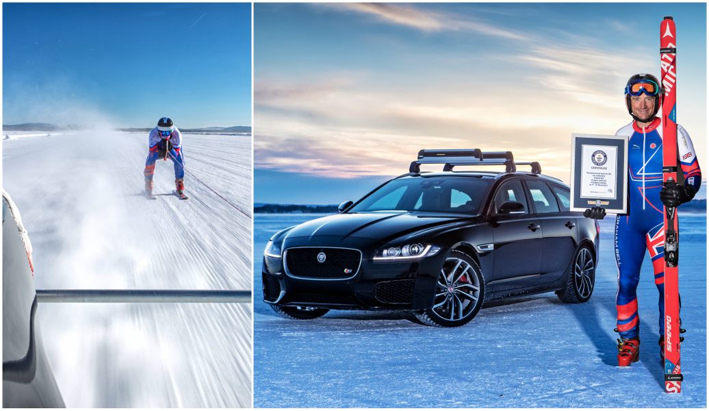 Fastest towed speed on skis