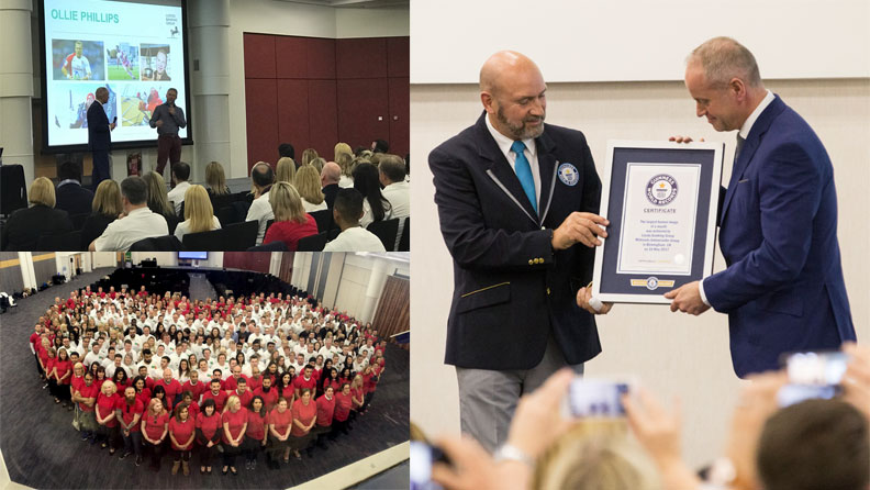 Largest human image of a mouth collage header