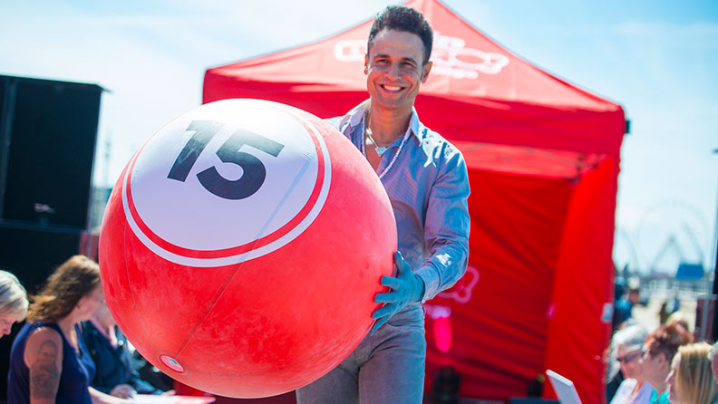 Largest set of bingo balls header