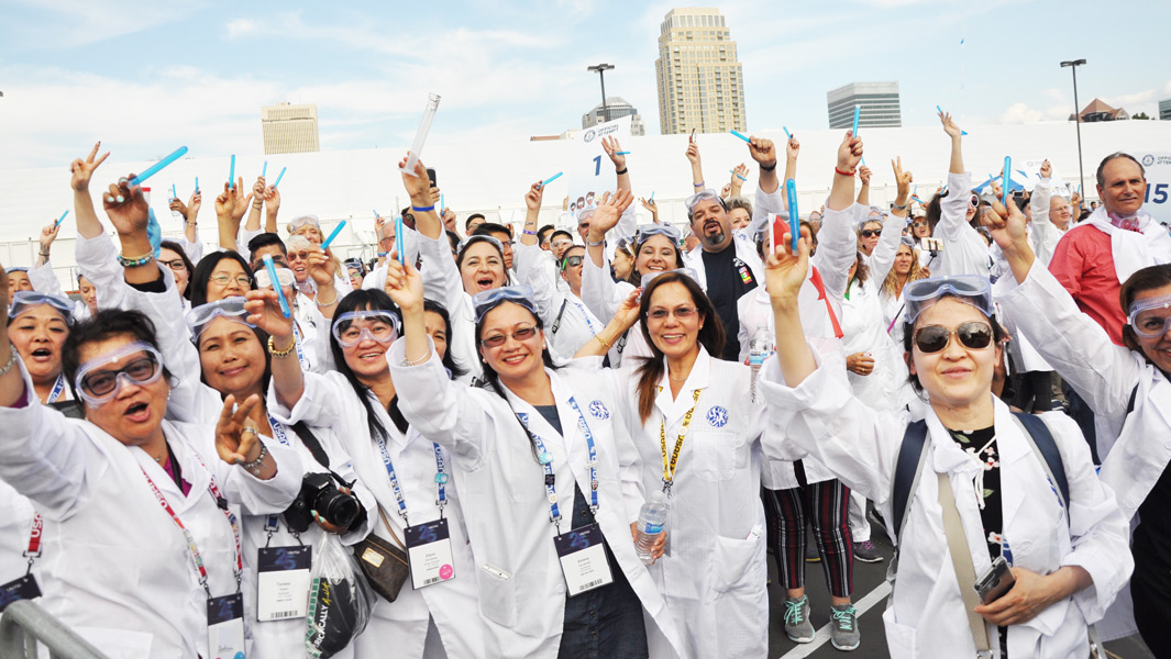 Largest gathering of people dressed as scientists 6