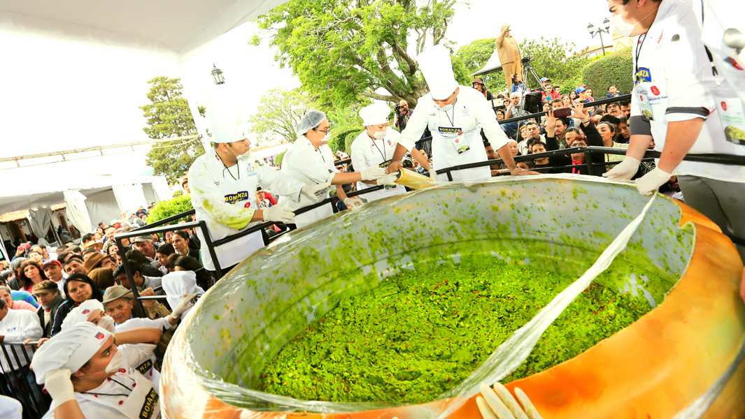 Largest serving of guacamole