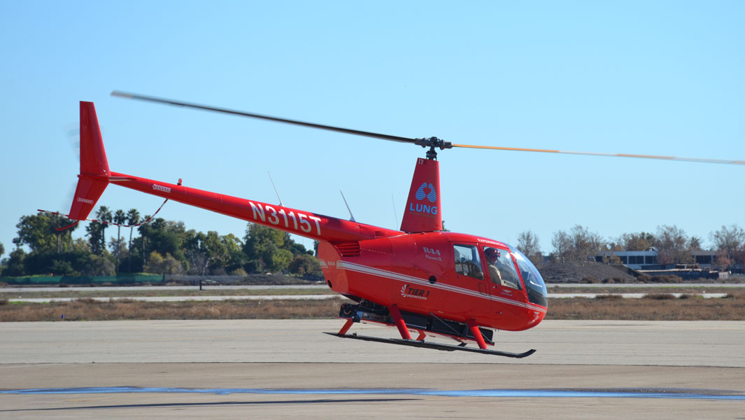 Farthest flight by an electric helicopter