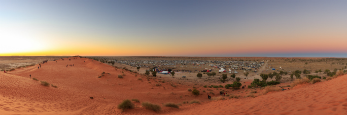 Record for largest nutbush dance broken at music festival in remote ...