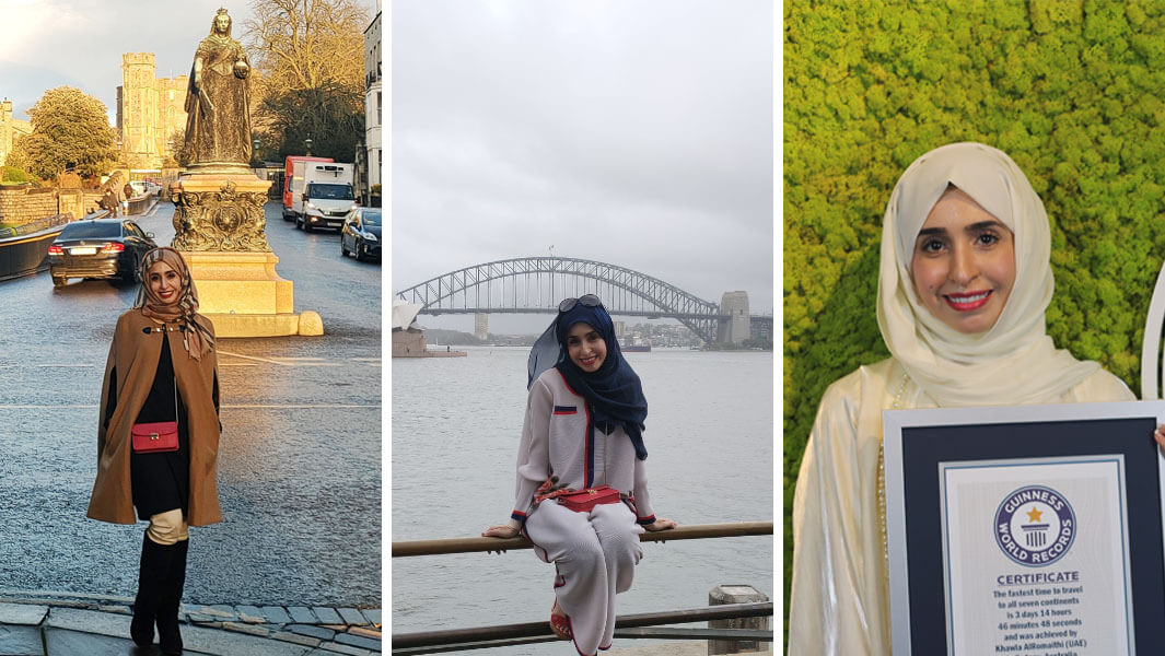 Collage-images-of-Dr-Khawla-AlRomaithi-in-different-countries-around-the-world