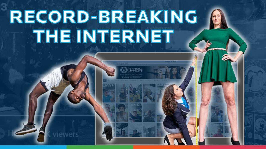 Record breaking the internet