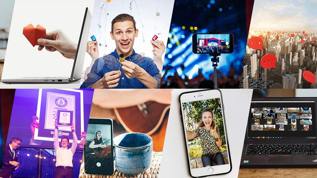 Online record-breaking organization in 2020