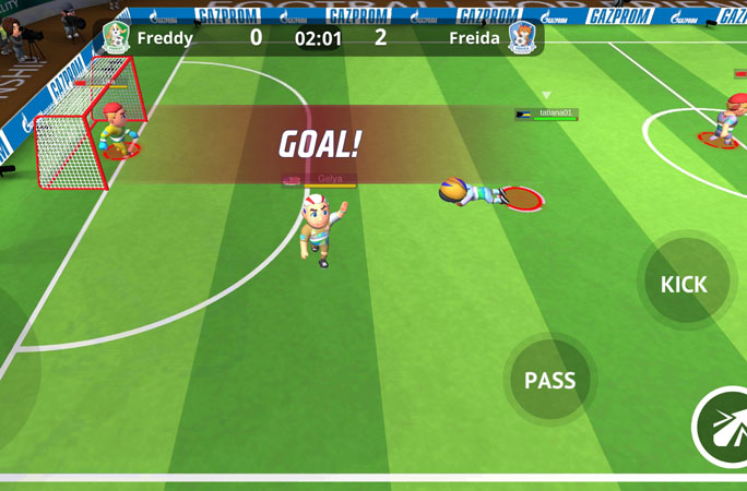 Friend Football Random Football for Friendship scores third world record with mobile app ...