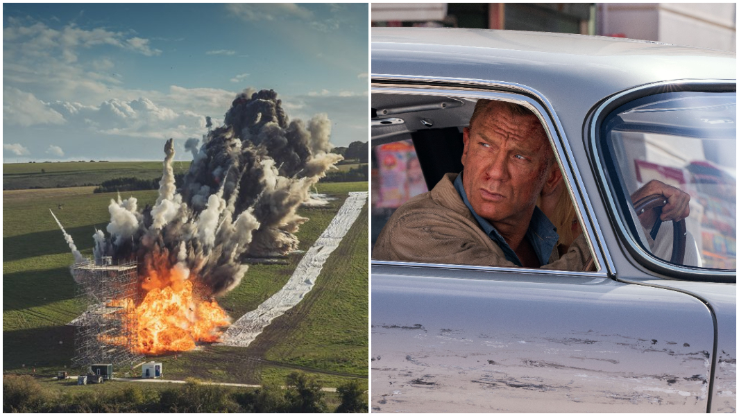 James bond explosion