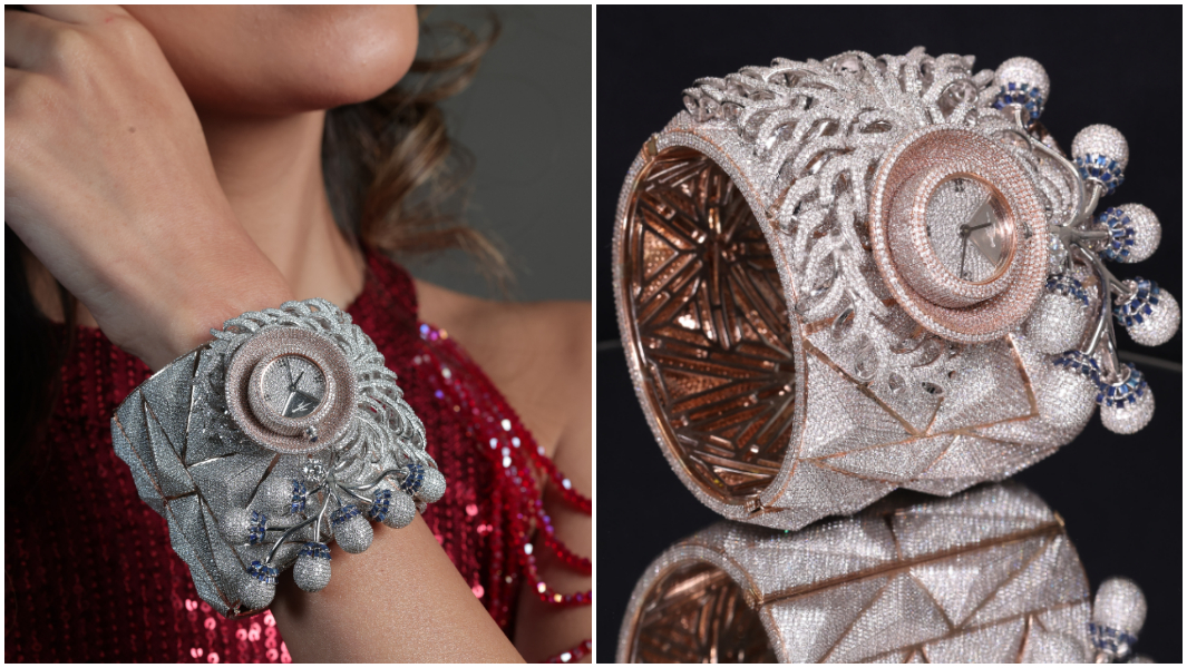 renani jewels breaks record for most diamonds set on a watch